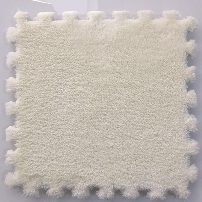 【lightingeverthing】30*30cm Plush EVA Soft Splicing Carpet Floor Mat Children Puzzle Foam Crawling Mat Bedroom Cheap Floor Mat Decoration