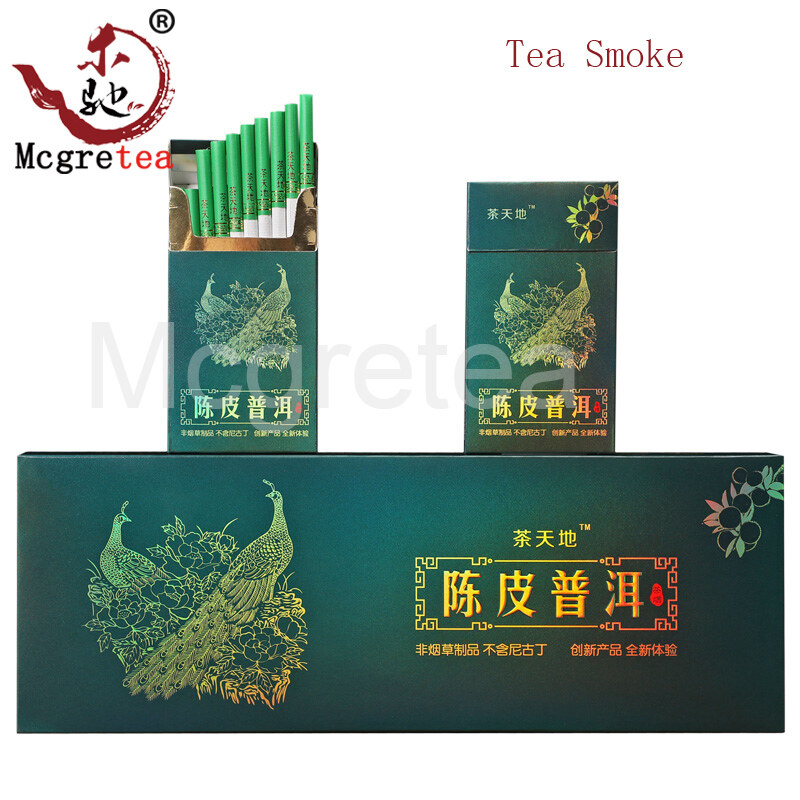 Gambar Asap Teh Teh Butik Teh Tieguanyin Raja Berhenti Asap Teh Dahongpao Teh Asap Yunnan Pu er Teh Asap 10 Beg tangerine Peel Teh Pu er Asap