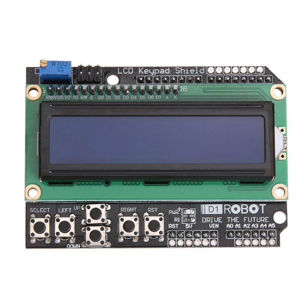 LCD Tampilan 1602 Perisai Tombol Modul untuk Arduino Papan Ekspansi
