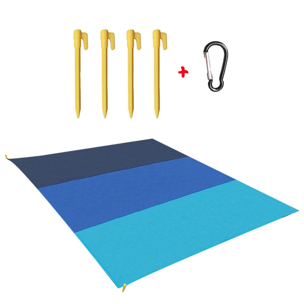 Outdoor Travel เสื่อปิกนิกพับ Beach Pad กันน้ำ MoistureProof แบบพกพา
