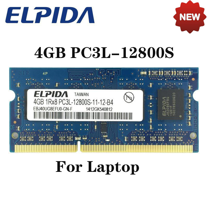 Pc3l 12800s 11 Elpida 4gb ELPIDA DDR3L 4GB DDR3L 1600MHz PC3L