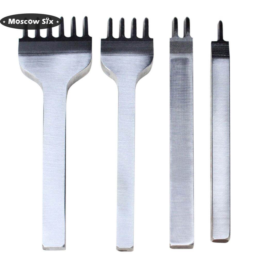 3/4/5/6mm Leather Craft Tools Hole Punches Stitching Punch Tool 1+2+4+6