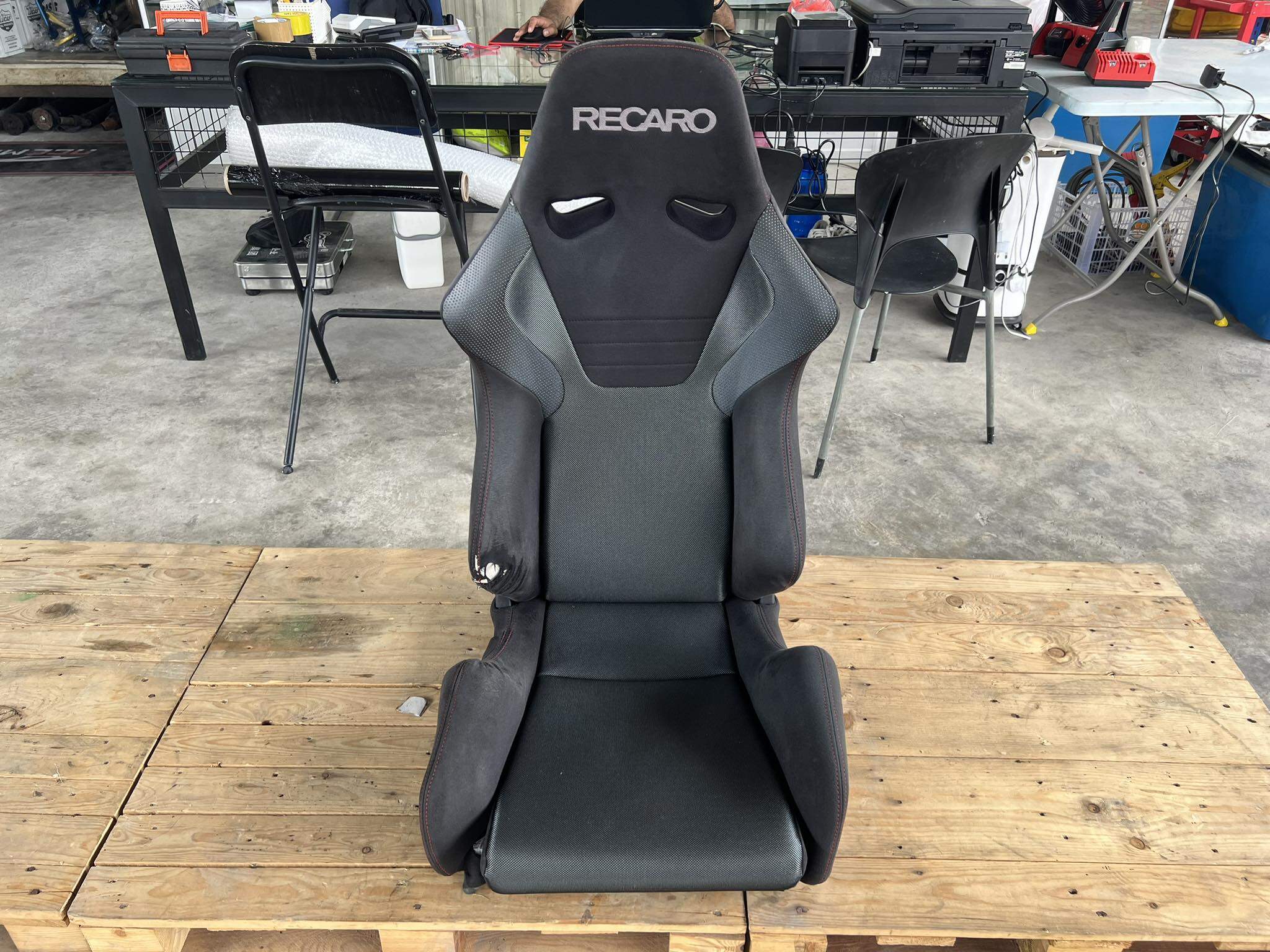 RECARO SR-6 SK100 ASM (ORI) SEMI BUCKET SEAT | Lazada