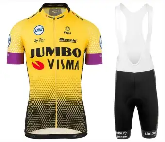 jumbo visma cycling kit