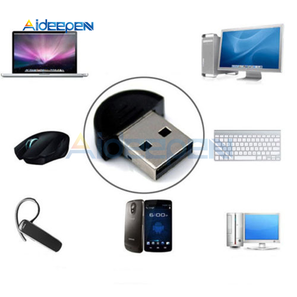 Mini Bluetooth 2.0 Usb Adapter, Không Dây Usb V2.0 Edr Dongle Cho Máy Tính Xách Tay Pc Win 7/8/Vista
