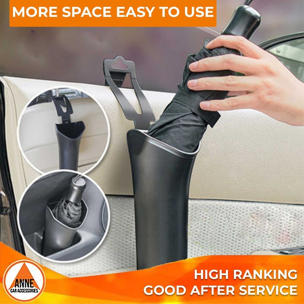 {TYEE Automotive Products} Car Umbrella Holder Folding Barrel Multi-Functional Seat Storage Box Anne Accessories