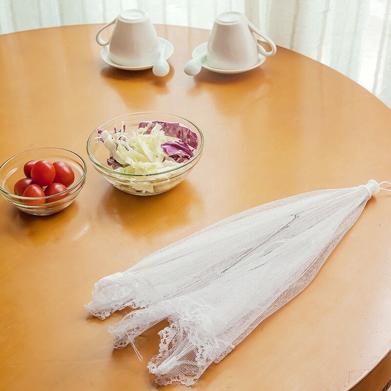 Mesh Food Covers Foldable Kitchen Anti Fly Mosquito Net Picnic Protect Cover