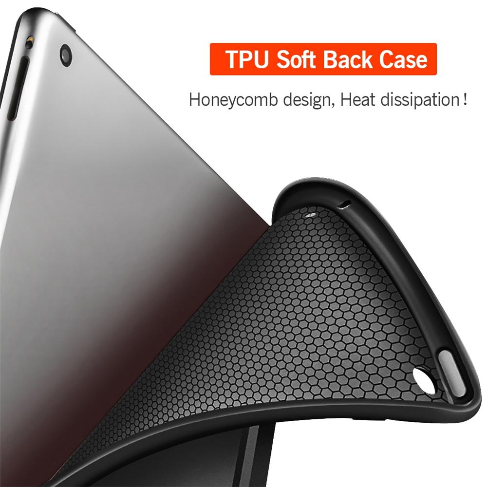 Trường hợp cho iPad 2/3/4 Ốp Lưng Ốp Lưng Mềm Mại Nghiêng của với Tự Động Ngủ/Đánh thức da PU Thông Minh cho iPad 4 3 2 Vỏ Bảo Vệ