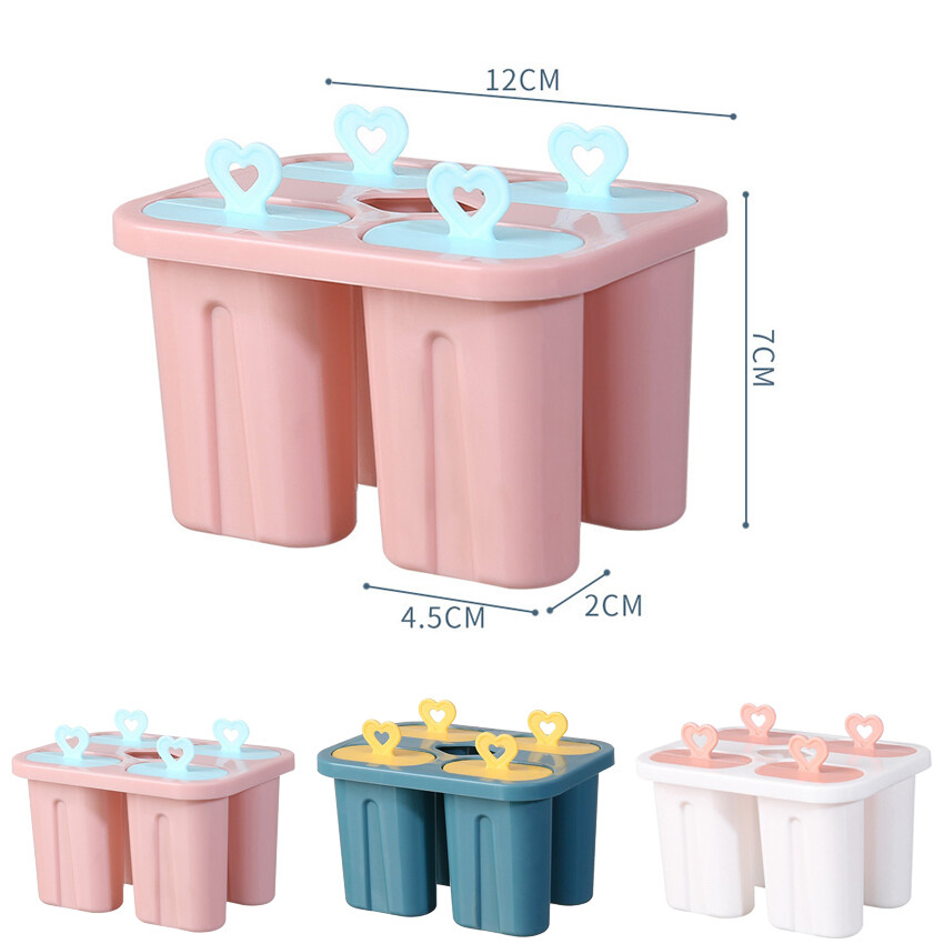 Silicone khuôn tạo đá hình que kem kem dụng cụ làm viên đá thanh tủ lạnh tự chế Stick dụng cụ phòng bếp