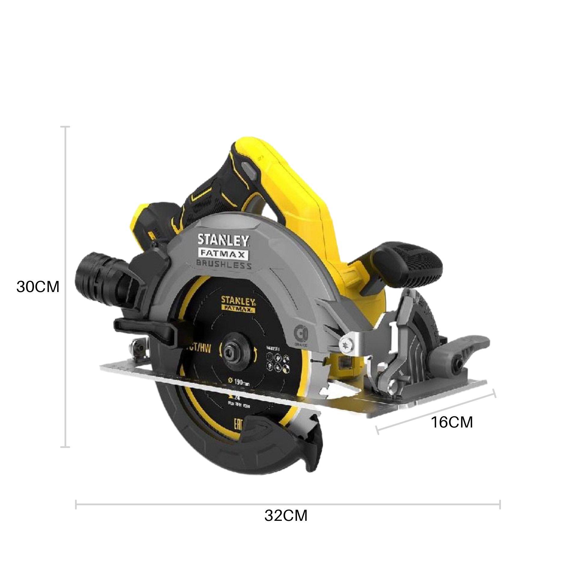 STANLEY SBC550 Cordless Brushless Circular Saw ( 20V 185mm ) SBC550B1