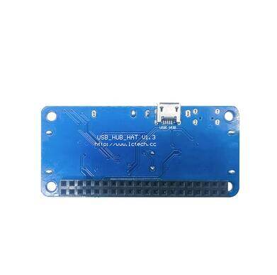 Raspberry Pi Zero/Zero W/Zero WH USB HUB HAT Development Board Expansion Module 4B/3B+/3A+/3B/2B/B+/A+ 4 Ports USB to UART GPIO