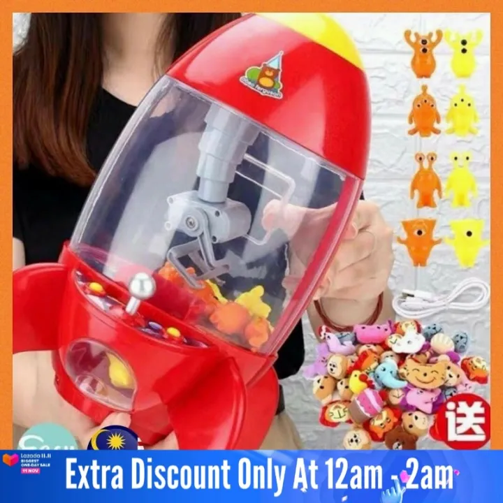 rocket claw machine