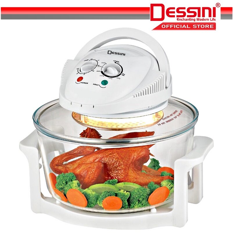 KIDS FlavorWave Halogen Air Fryer Convection Oven Electric 17LGlass