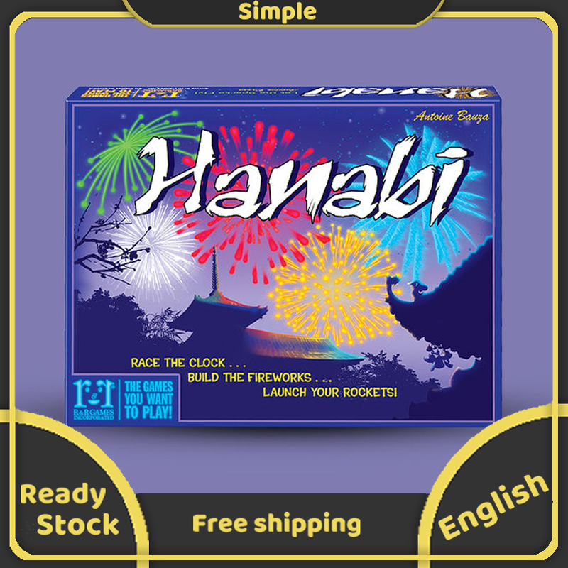Hanabi Card Board Game Family Party Game Toy Gift
