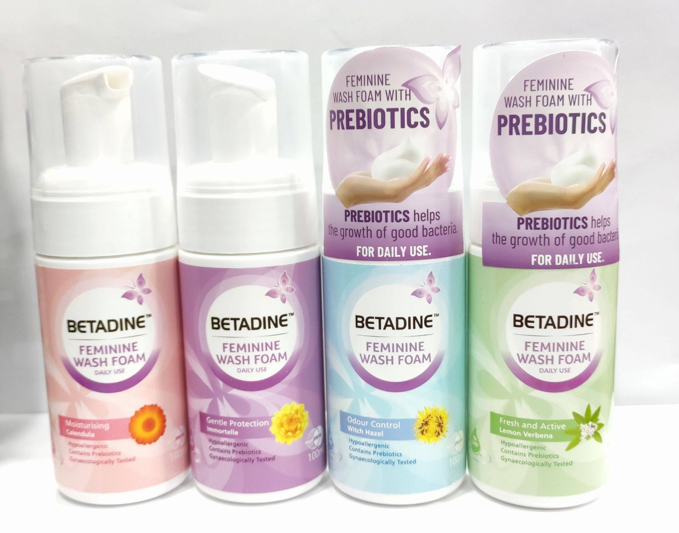 BETADINE Feminine Wash Foam (Gentle Protection) 100ml Lazada
