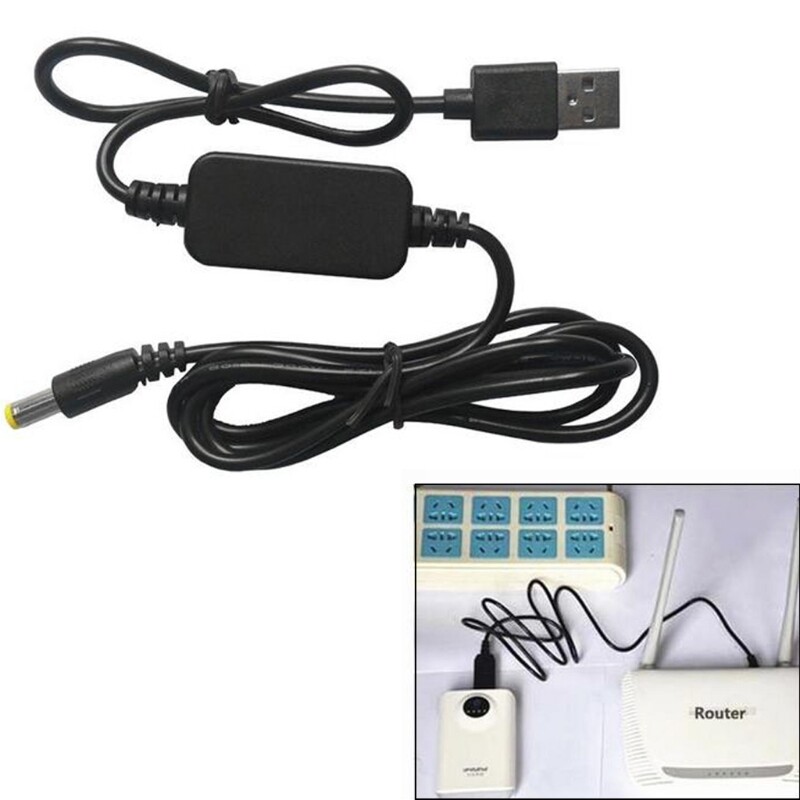 Cáp Chuyển Đổi DC-DC USB 5V Sang 9V/12V DC Jack 5.5Mm X 2.1Mm Mô-đun Điện Tăng Cường