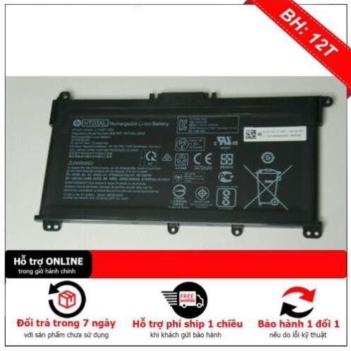 Pin battery HP HT03XL L11421-2C2, 11.55v 41.9Wh L11119-855 15-CS 15-DA L11119-855, L11421-422, HSTNN-LB8M