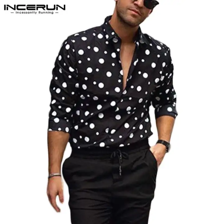retro polka dot shirt