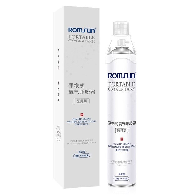 1000ml Portable Oxygen Inhaler Oxygen Tank Botol Pernafasan Oksigen 氧氣瓶 ...