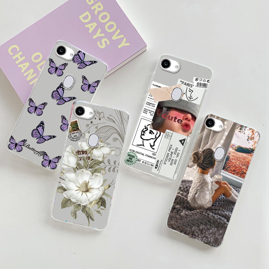 Dành Cho Oppo F5, Ốp Lưng Ốp TPU In Hình Thời Trang Dễ Thương Trong Suốt Ốp Điện Thoại Silicon Mềm, Dành Cho Oppo F5