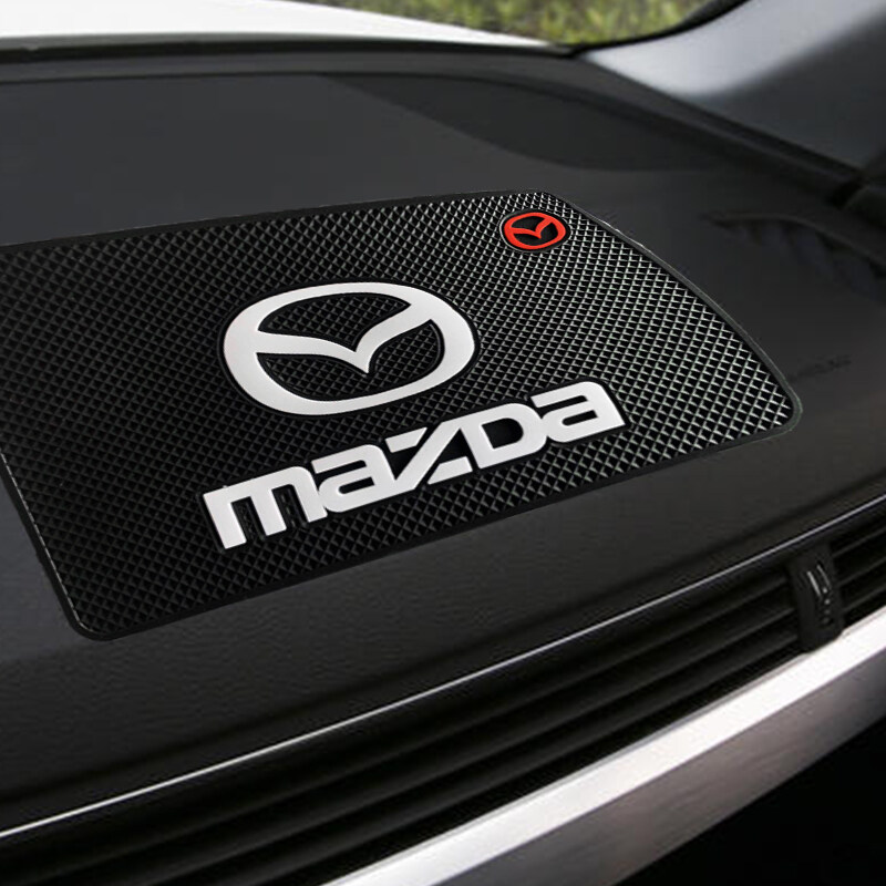 1Pcs รถ Anti Slip Mat Multi-Function โทรศัพท์มือถือแผงพรมเก็บของสำหรับ Mazda 5 6 323 626 RX8 7 MX3 MX5 Atenza Axela อุปกรณ์เสริมรถยนต์