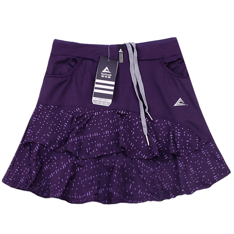 ELU Women's Athletic Tennis Skirts Pleated Sports Skorts with Inner Shorts 2 Pockets for Running Golf Volleyball Fitness Workout