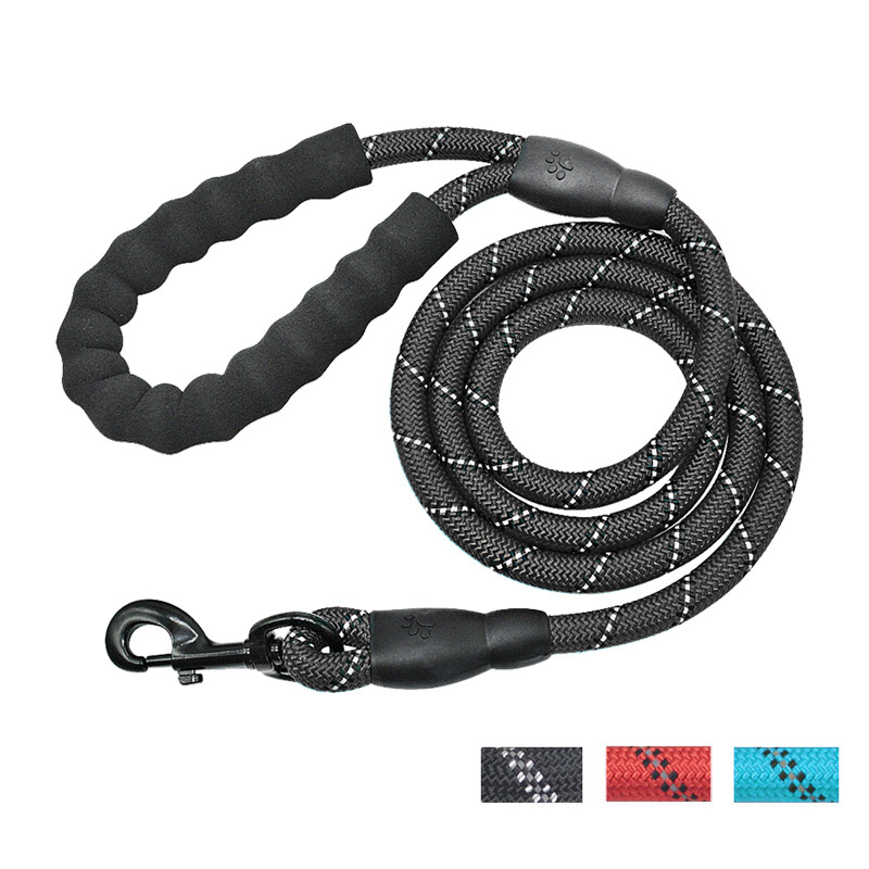 Dây Xích Chó Thú Cưng Phản Quang Dây Dắt Chó Có Tay Cầm Mềm Dây Đai Nylon Cho Chó Dây Kéo Chạy Bộ Dây Dắt Thú Cưng Phát Sáng Trong Bóng Tối