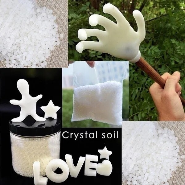 Hot 50g DIY polymorph nhựa nhiệt dẻo polycaprolactone moldable nhựa PELLET đúc hạt