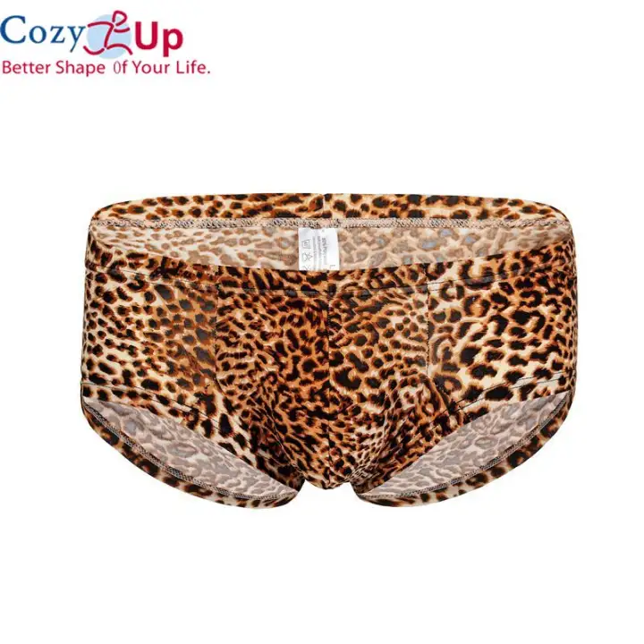 mens underwear leopard print