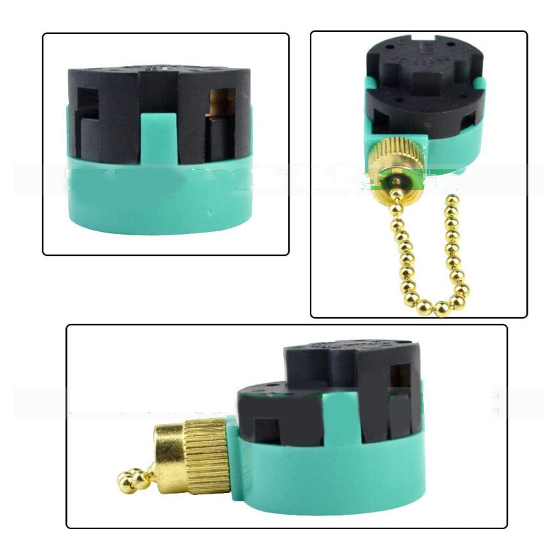 Eioce Ceiling Fan Switch 3 Speed 4 Wire ZE-268S6 Fan Pull Chain Speed Control Switch