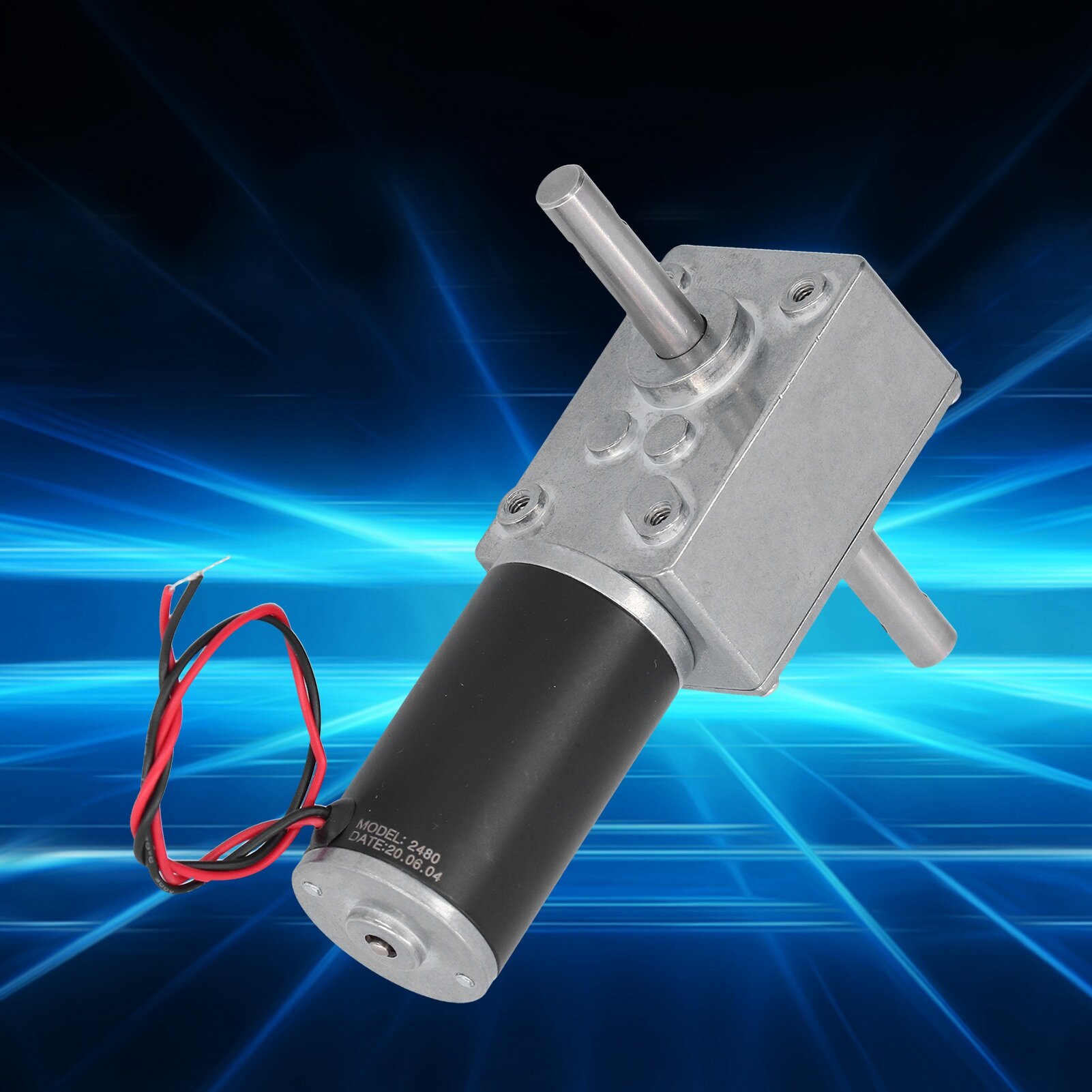 Worm Motor, Small Size DC Motor Low Noise for Office Equipment