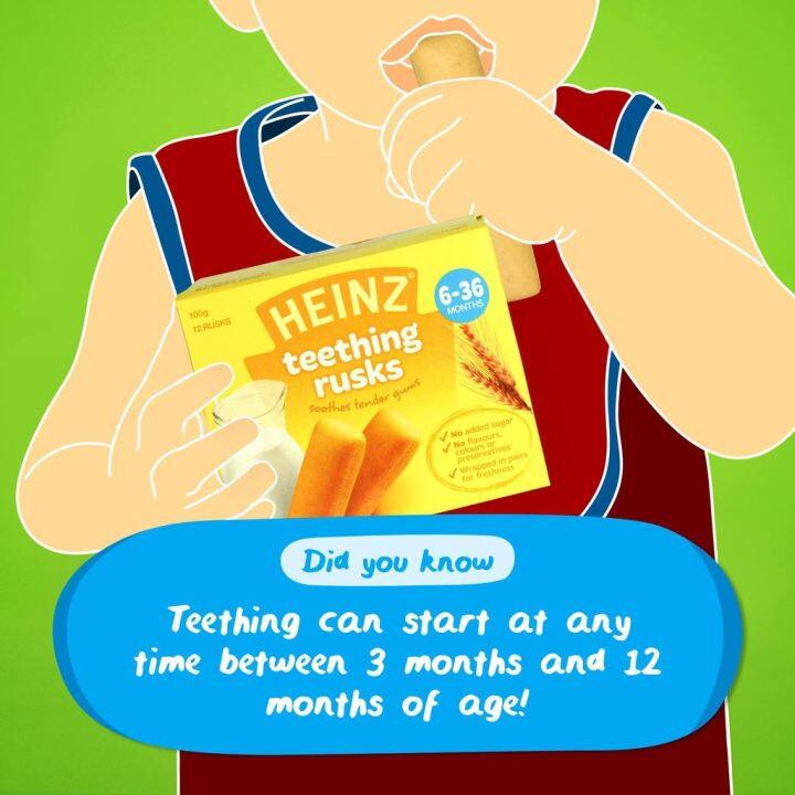 teething rusk heinz