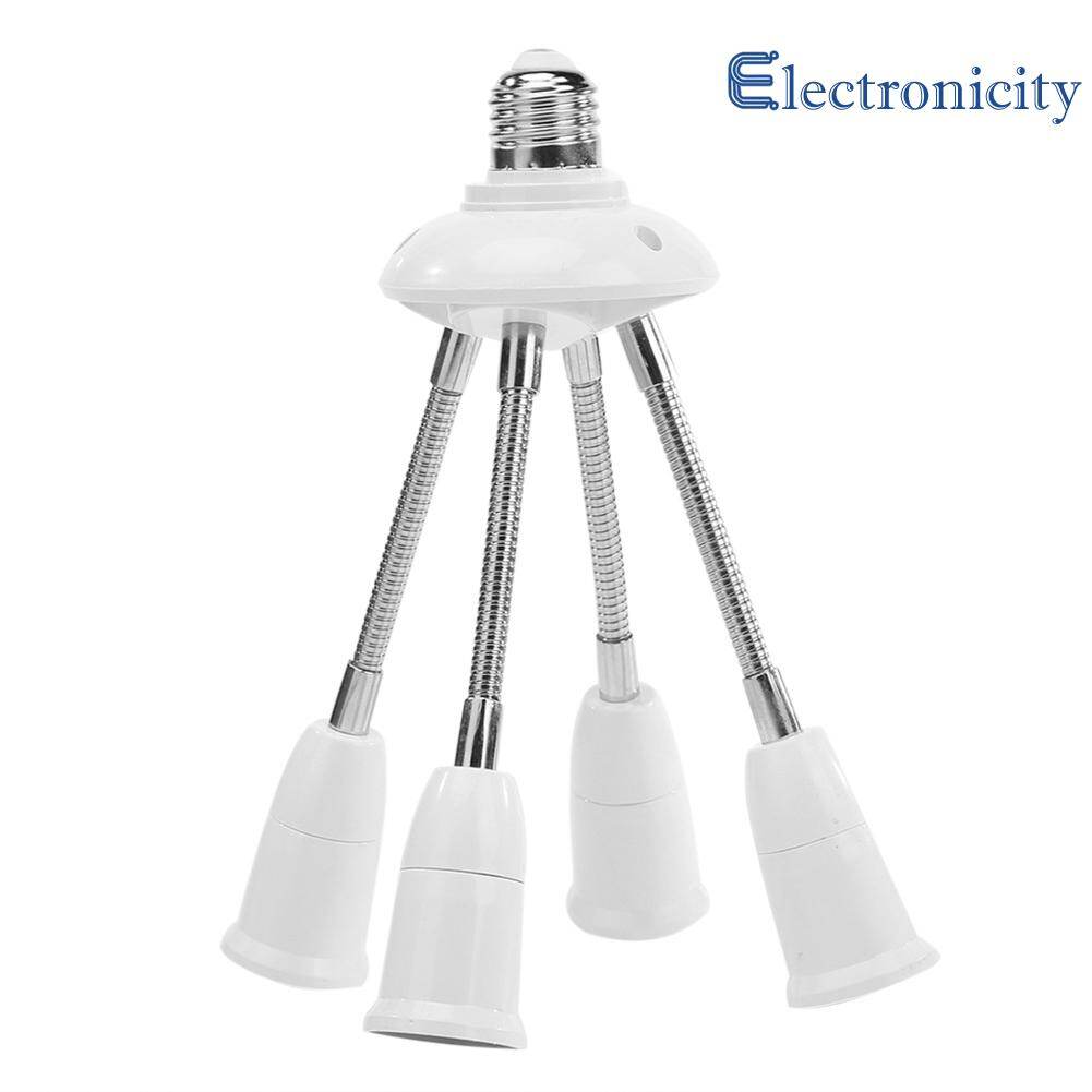 Adjustable E27 Lamp Holder for LED Light Adapter Converter Multi-conversion