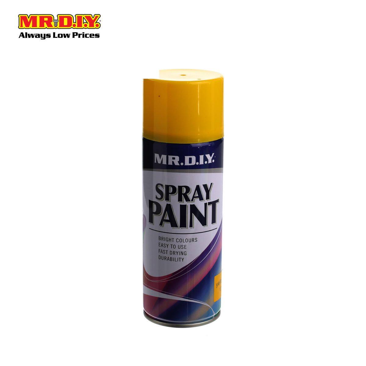(MR.DIY) Spray Paint Yellow 12 400ml Lazada