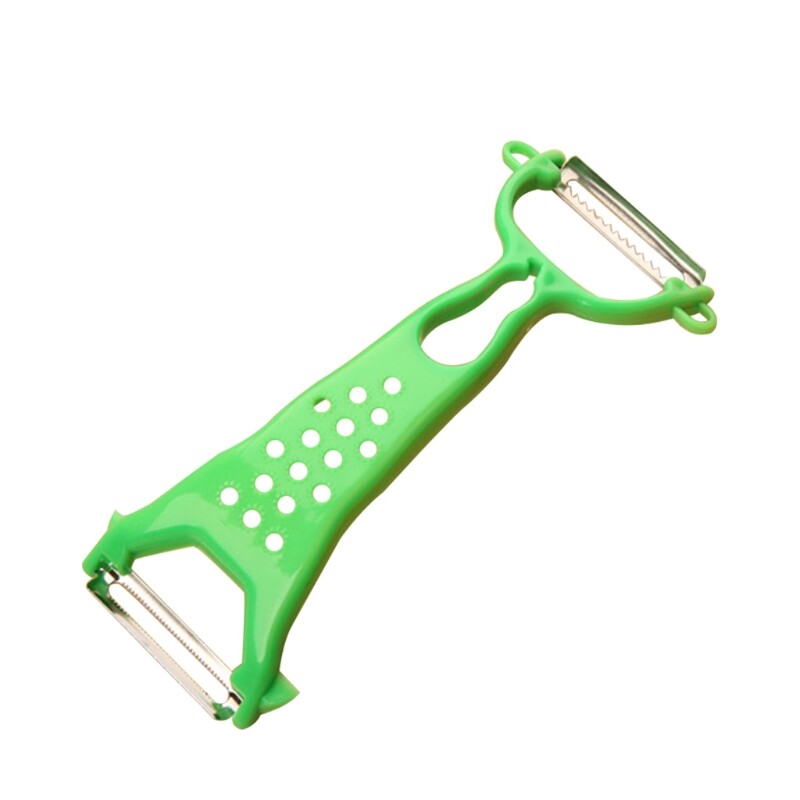 Multifunction Vegetable Fruit Peeler Double Head Cutter Slicer Peel Kitchen Tools Vegetable Gadget Plastic Material