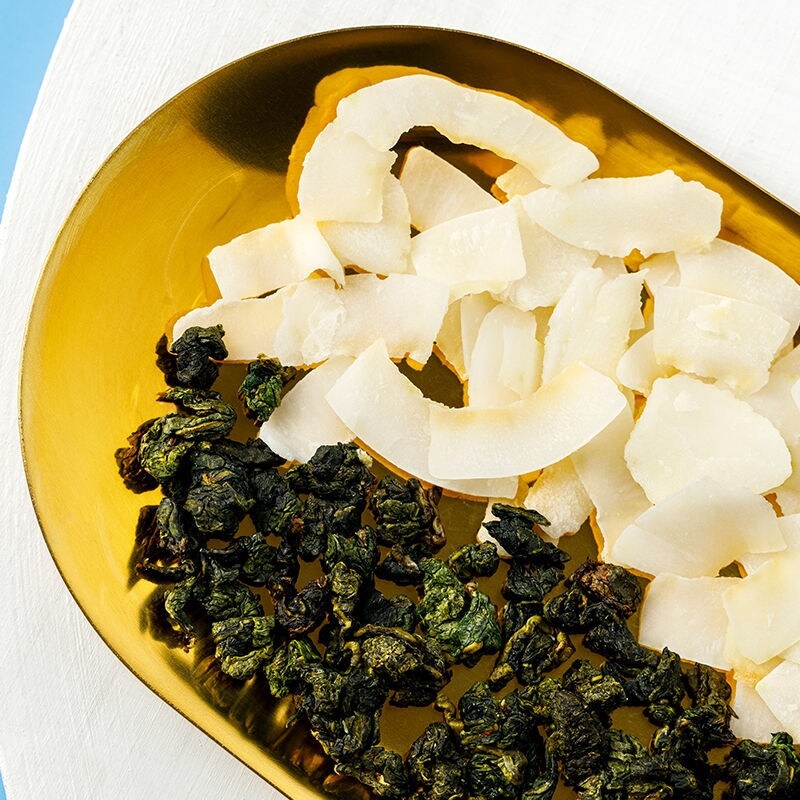 Bulk Milk Fragrant Coconut Oolong Tea Peach Oolong Tea Triangular Tea Bag Scented Tea Combination Fruit Tea Cold Brew Tea