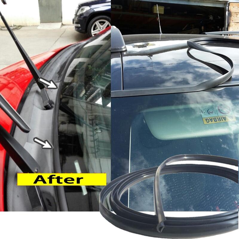 Ageing Rubber Seal Strips Under Front Windshield Panel For Bmw E30 E36 E34 E46 E90 E60 E39 F30 F10 F20 E87 E92 E91 Accessories