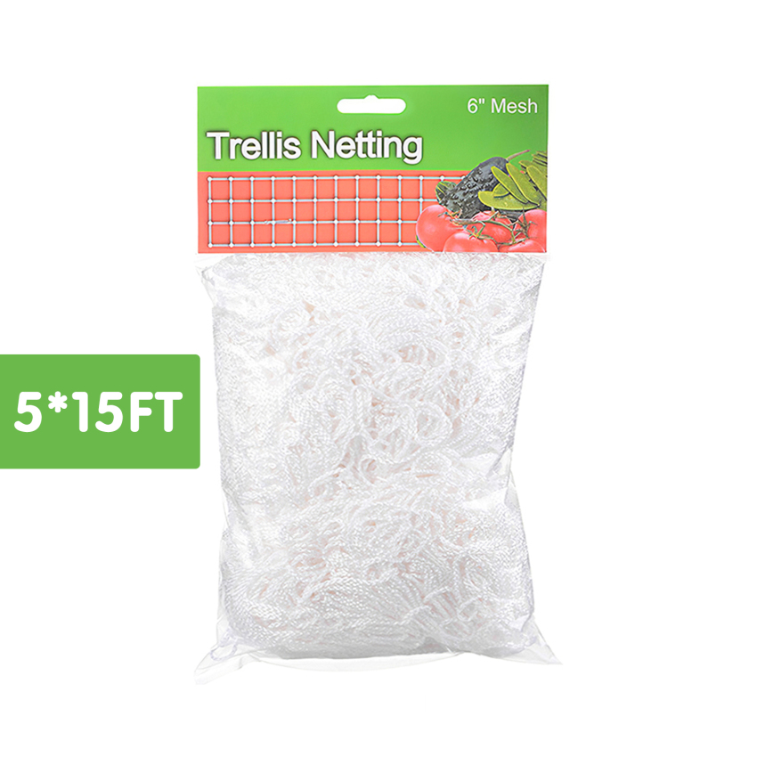 Lưới mắt cáo trồng cây leo và thủy canh đa dụng có chất liệu polyester - INTL