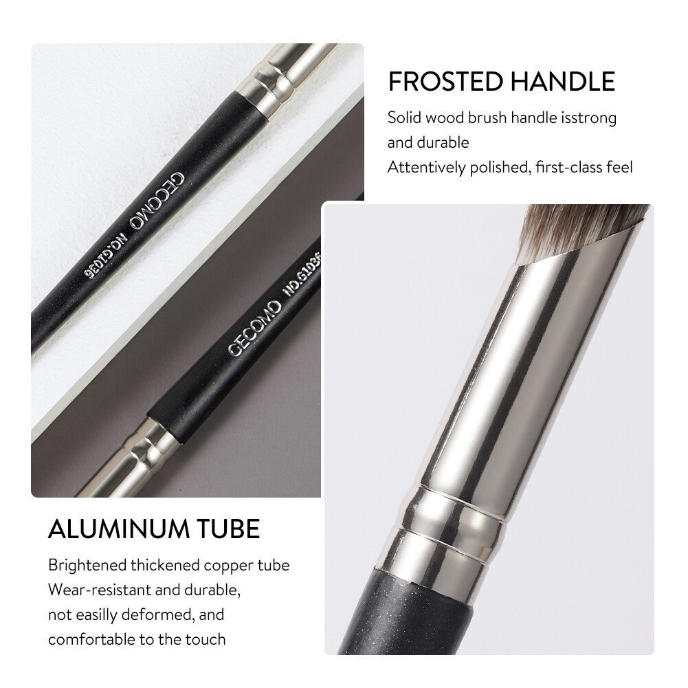 GECOMO Countour Brush Nose Repair Shadow Brush Side Shadow Portable Makeup Brush
