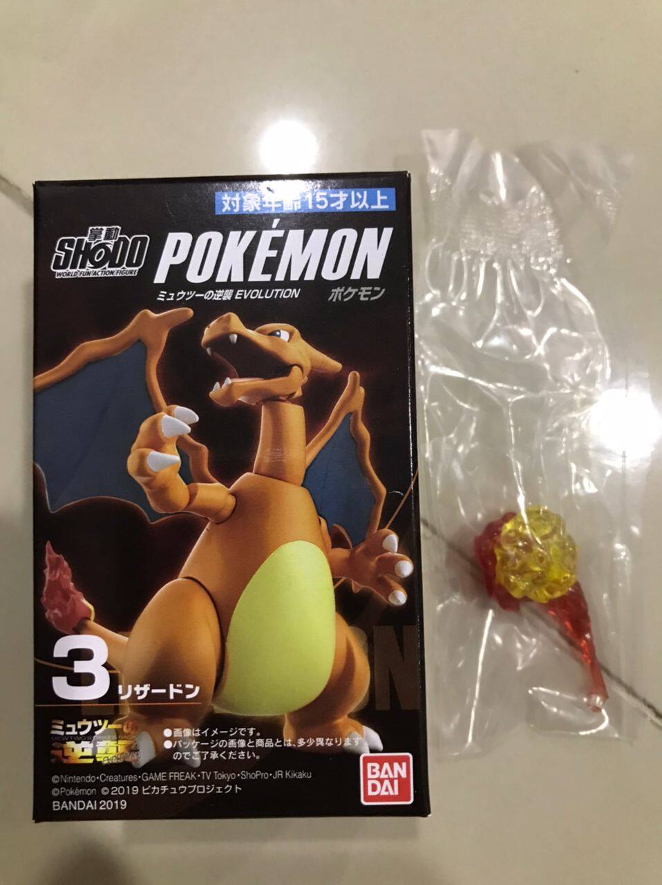 Pokemon Shodo - Charizard - Filme Mewtwo Contra Ataca Bandai