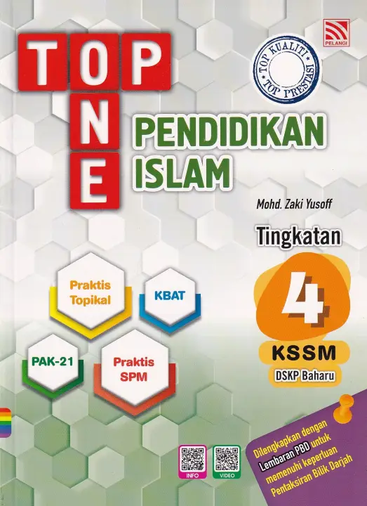 Top One Pendidikan Islam Tingkatan 4 Kssm Lazada