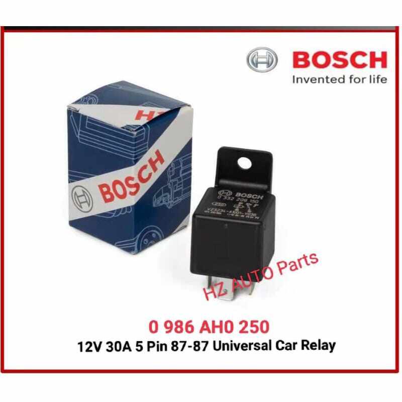 RELAY 12V/30A,MAIN CURRENT 0986AH0250 Bosch Parts PartSouq, 52% OFF
