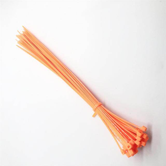 Xingo 4.8x300mm Self locking Nylon Cable Zip Ties 250pcs Plastic Colored Cable Zip Tie UL Rohs Approved Loop Wrap Bundle Ties