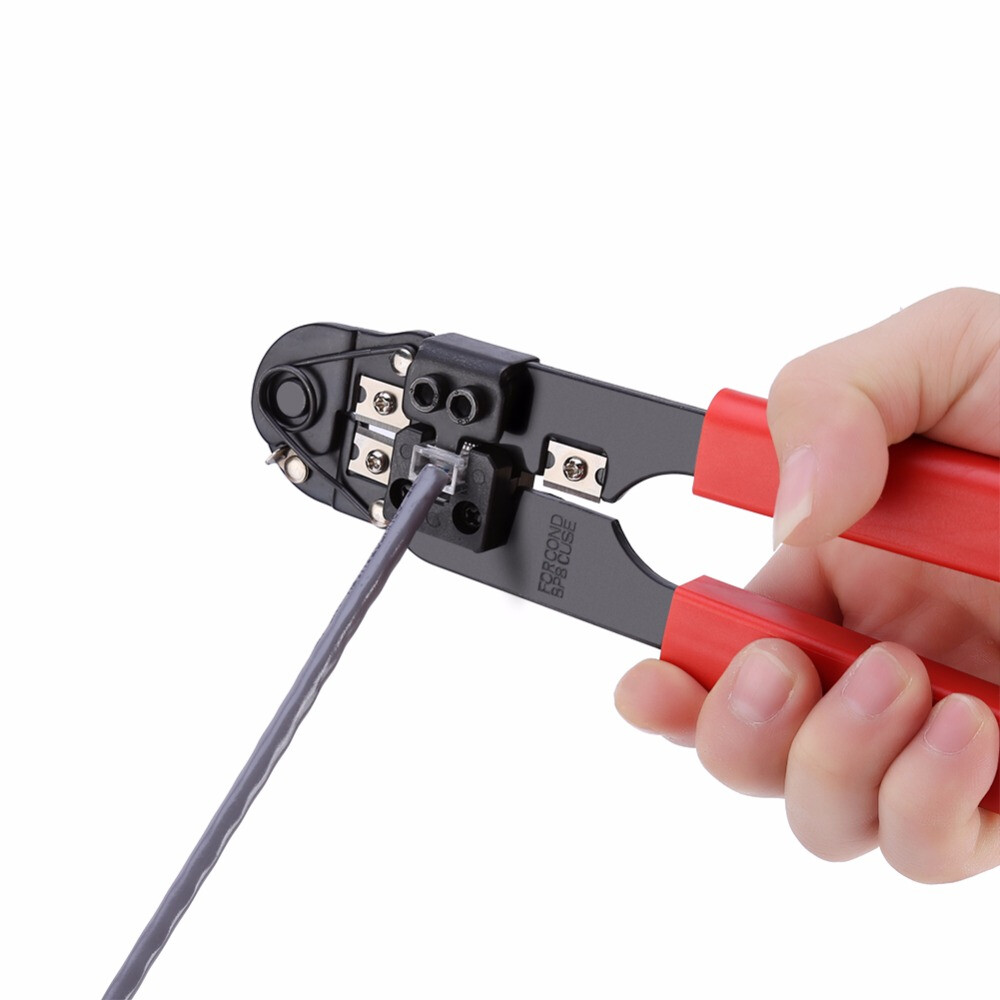 Crimping Cutting Striping Networking Wire Tool Kit Crimper Stripper for 8P8C RJ45