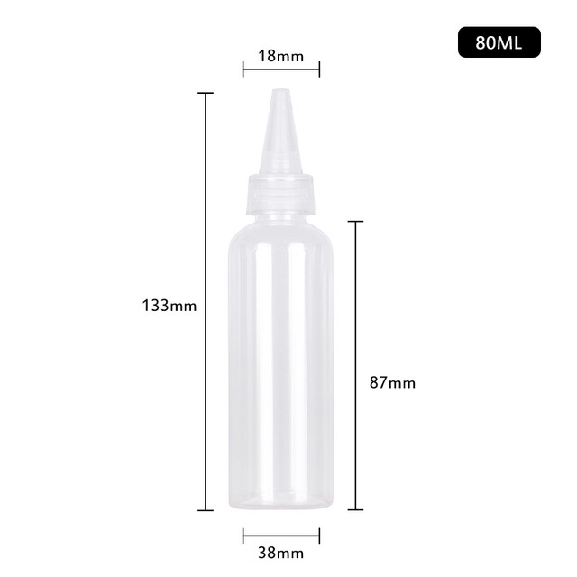 20/30/50/100/120ml Empty dropper bottles soft Squeeze PE bottle for Oil Glue ink condiment container Transparent Dispensing Bottles Split bottle