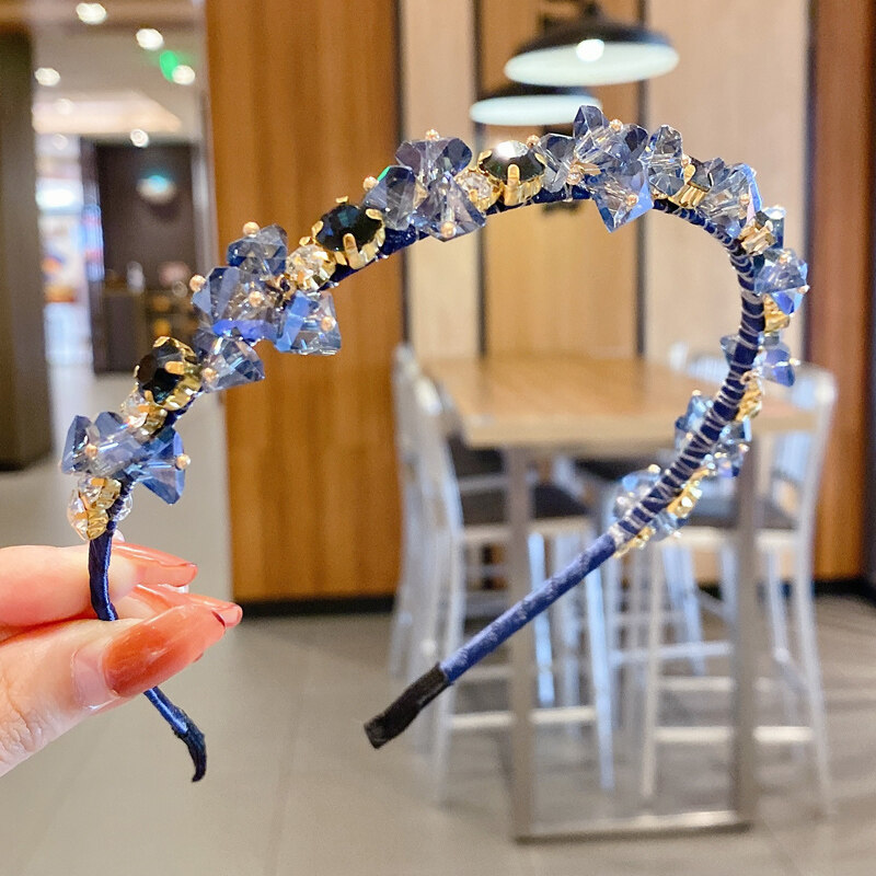 Korean Hair Band Wash Face Light Luxury Retro High-end Temperament Ins Style