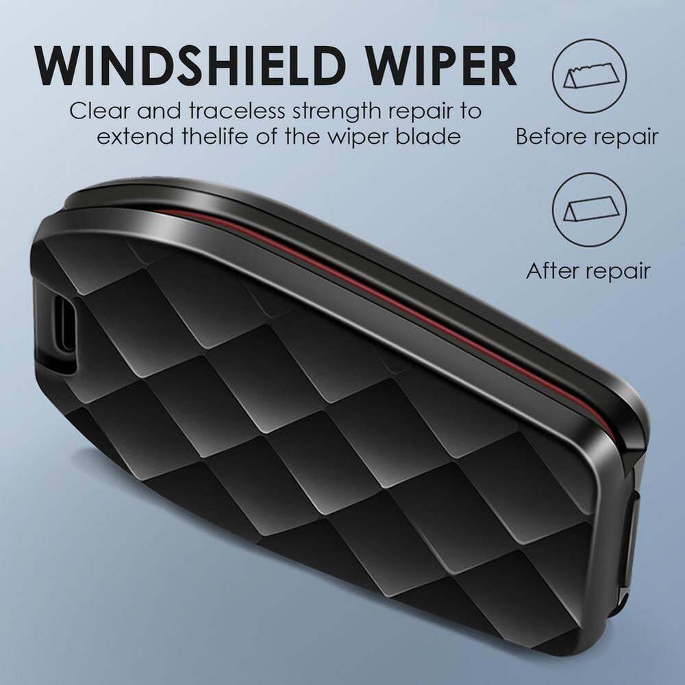 N814L Universal Portable Car Maintenance Cleaner Tools Wiper Trimmer Cutter Car Front Windshield Sharpening Device Car Wiper Blade Windshield Wiper Blade Wiper Restorer Car Wiper Repair Tool