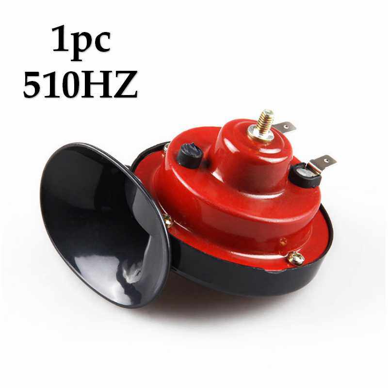 Universal Loud Car Horn 12V Electric Snail Train Horn Super Loud Waterproof Horns Siren for Motorcycle Car Truck SUV Boat
