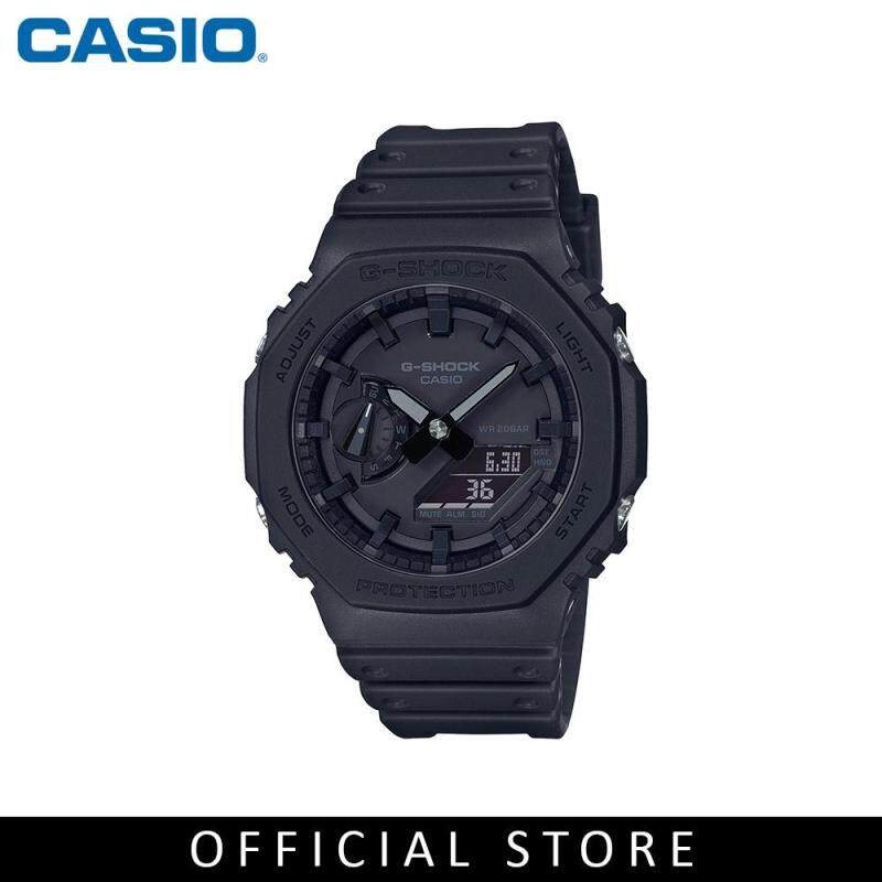 Casio G-Shock GA-2100-1A1 Black Resin Band Men Watch Malaysia