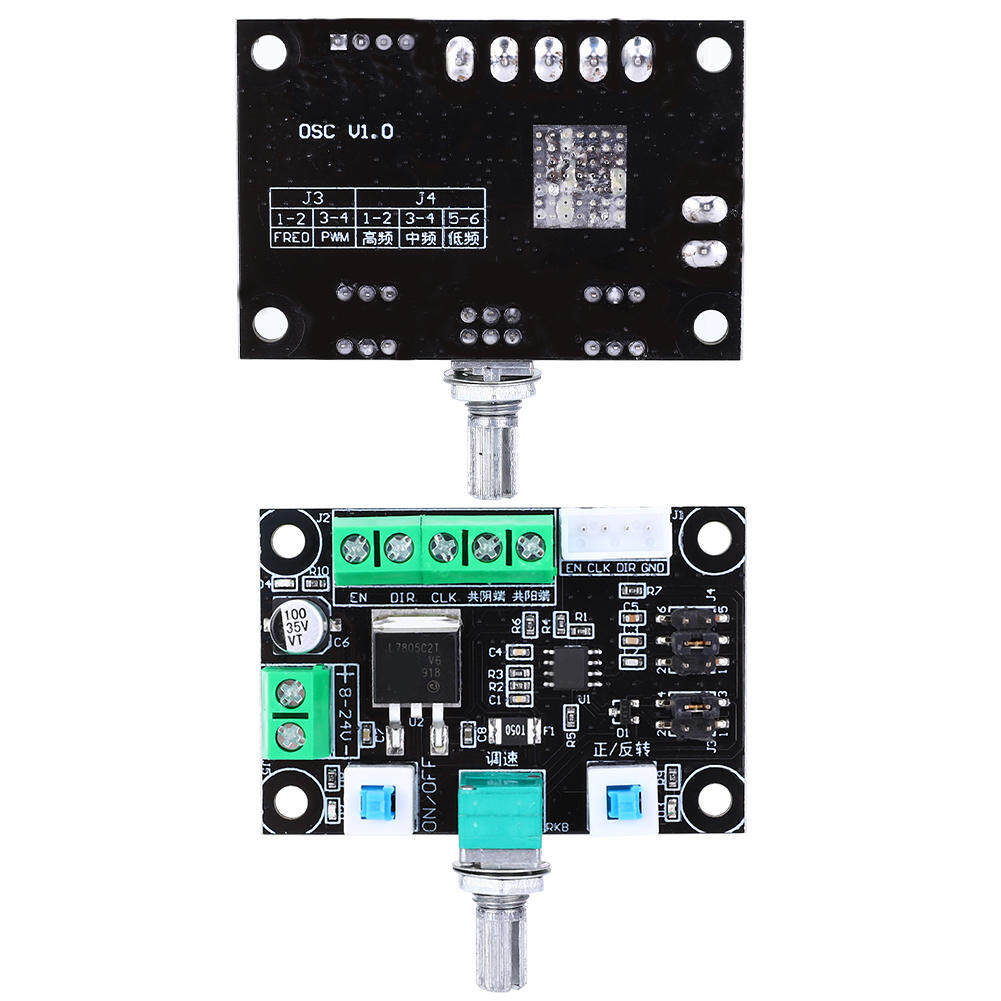 Stepper Motor Drive Controller, Speed ​​Adjustable Reversible Switch, Positive Negative Rotation Control